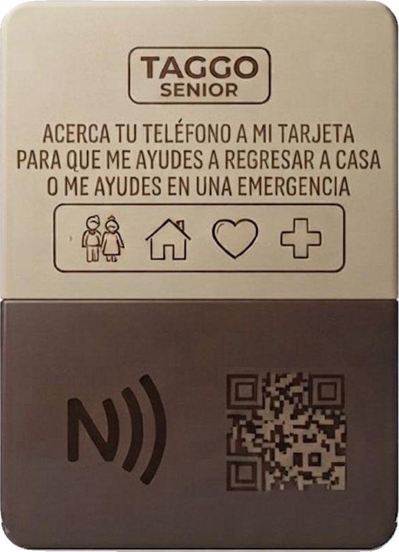 TAGGO Senior tarjeta